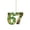 Patrick-B, variant on WKSCLPAI St. Patrick's Day 67 Meme Acrylic Ornament, Lucky Shamrock Hanging Pendant, Trendy Irish Holiday Decor for Home Party Tree Wreath