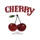 thumbnail image 2 of Women's Cherry Print T-Shirt Cotton Crew Neck Short Sleeve Casual Top Regular Length Knit Fabric Fruit Vegetable Pattern All-Season Wear, 2 of 7
