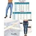 thumbnail image 7 of Fashion2Love Colombian Design Mid Waist Butt Lift Skinny Jeans, 7 of 7