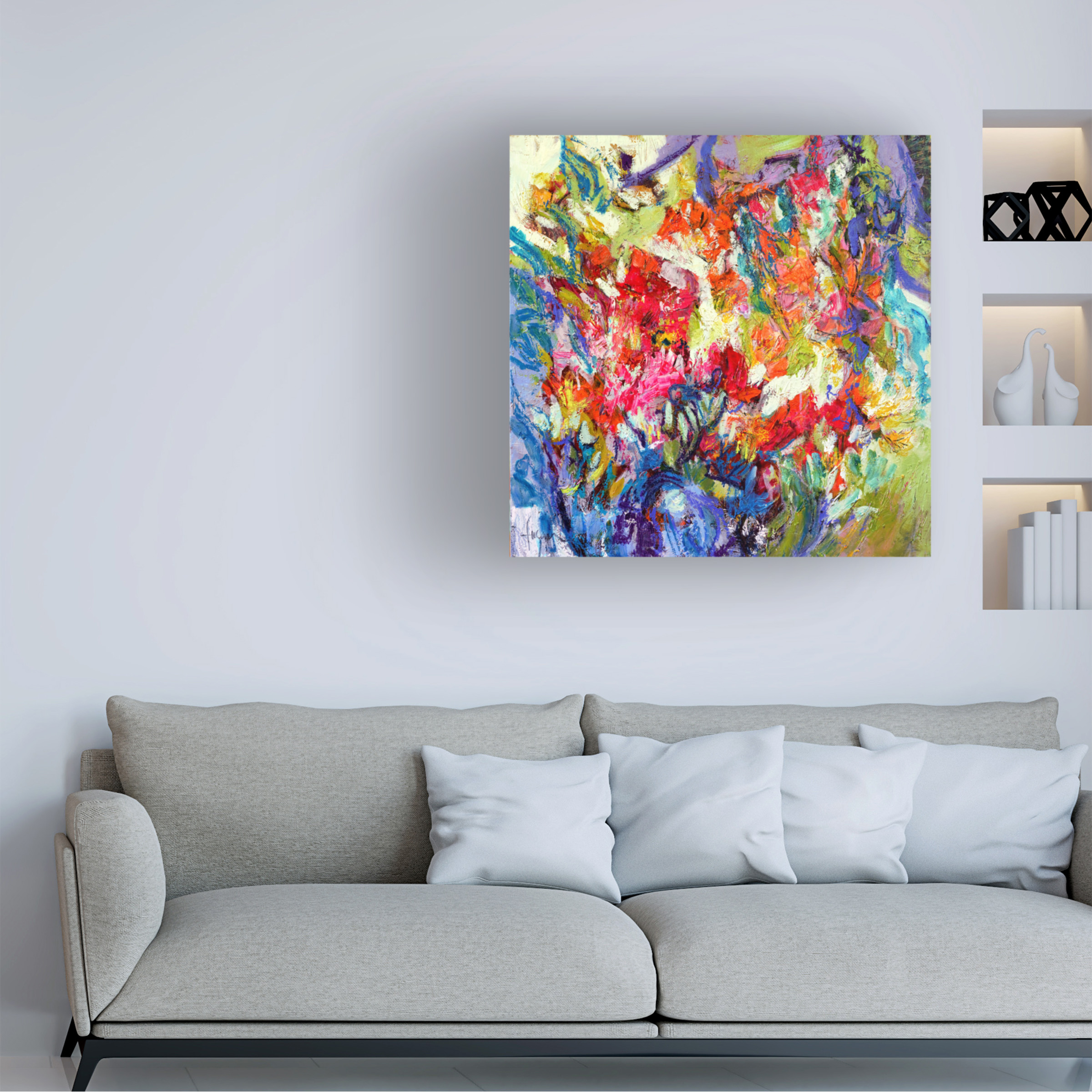 Dorothy Fagan ' Deepinthemeadowiii' Canvas Art