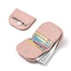 thumbnail image 4 of Monedero Mini Semicircular para Mujer | Color sólido de cuero | Tarjetero multi-ranura de gama alta | Seguridad del cierre de la cerradura | Cartera compacta y ligera para todos los días, 4 of 8