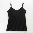 thumbnail image 2 of Wlynlyn Womens Plus Size Tank Tops Spaghetti Strap Sleeveless Undershirts Casual V Neck Base Layer Top Loungewear L, 2 of 5