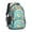 Golden Retriever and, variant on Golden Retriever and Floral Blue Pattern Cute School Backpack Bag with Padded Back and Adjustable Shoulder Straps 16.9 X 12.6 X 5.9 Inches