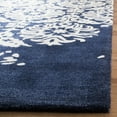 thumbnail image 3 of SAFAVIEH Bella Zlata Geometric Wool Area Rug, Navy/Ivory, 6' x 9', 3 of 8