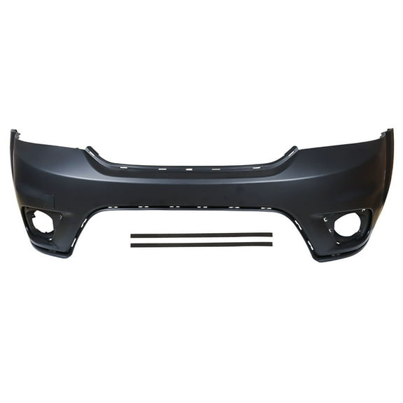 LABLT Front Bumper Cover Primed for 2011-2018 Dodge Journey Sport W/Fog Lamp Holes