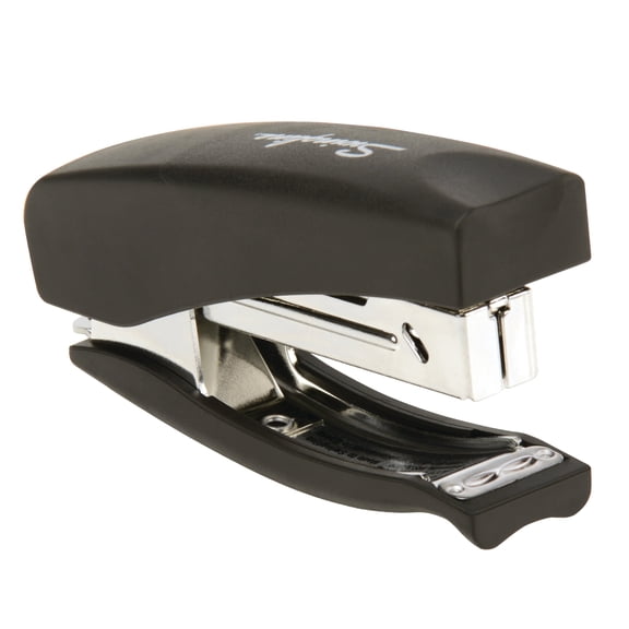 Swingline Soft Grip Manual Hand Stapler, 20 Sheets, Black (S700026-WMT)