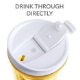 thumbnail image 5 of Cupture Crystal Click & Seal Shake Tumbler Cup for Hot or Cold Drinks - 22 oz (Yellow Topaz), 5 of 8