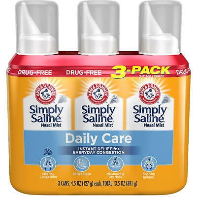 Arm & Hammer Simply Saline Nasal Relief (4.5 oz., 3 pk.)