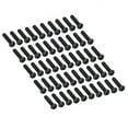 thumbnail image 4 of Pan Machine  Fastener 50pcs DIN 7985 Steel Pan Head Machine Screw Fully Threaded Black Zinc Plated  Fastener, 4 of 8