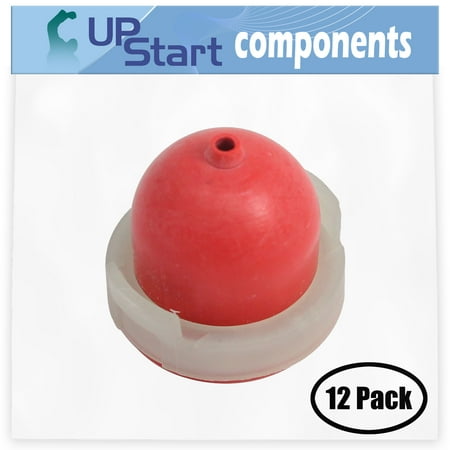 

12-Pack 694395 Primer Bulb Replacement for Briggs & Stratton 122T02-0024-H1 Engine - Compatible with 496115 Primer Bulb