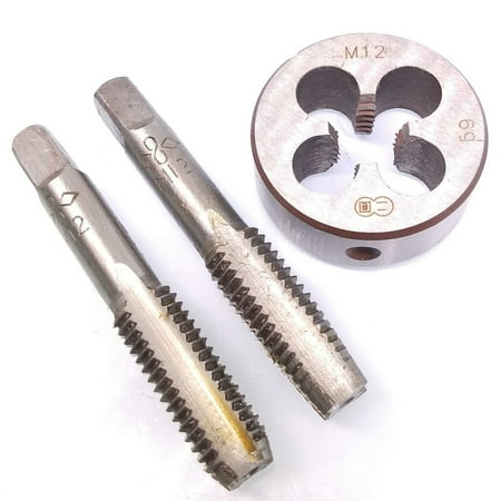 

HSS M12 x 1.75mm Taper & Plug Tap & M12 x 1.75mm Die Metric Thread Right Hand