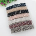 thumbnail image 1 of 6 Pcs Pince à Cheveux Décorative en Strass Pince Latérale Barrette, 1 of 5