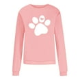 thumbnail image 4 of Enjoytime Womens Sweatshirt 2025 Casual Printed Lightweight Crew Neck Shirts Fall Loose Pullover Tops, 4 of 6