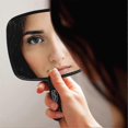 thumbnail image 5 of Large Hand Mirror with Distortion-Free Reflection, Lightweight Travel Mirror with Black Frame - 9x12 Inches, 5 of 5