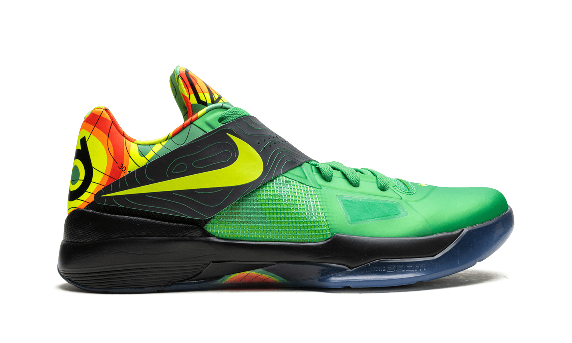 NIKE MENS KD 4 "Weatherman" FN6247 300 from Stadium Goods