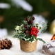thumbnail image 5 of Decoraciones de Árbol de Navidad Decoración de Planta de Bayas Artificiales de Navidad Árbol de Navidad Escena de Decoración de Navidad Sala de Estar Escritorio Decoración de Dormitorio, 5 of 6