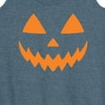 thumbnail image 3 of Instant Message - Pumpkin Face 1 - Women's Racerback Tank Top, 3 of 6