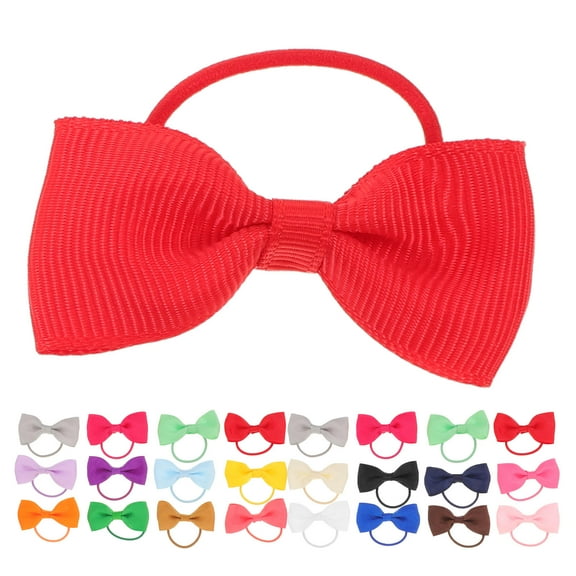 Minkissy 40 Pcs Dog Hair Bows Assorted Colors Small Pet Accessories Stylish Grooming Decorations