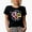 Black, variant on Aloha State of Mind feat. Tropical Flowers Art, Beach & Summer Themed Merch Gift, Black T-Shirt, 3XL