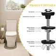 thumbnail image 5 of 4PCS Universal Toilet Tank to Bowl Bolts Kit, Heavy Duty, Waterproof Stainless Steel with Extra Long Nut Screw, 5 of 5