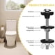 thumbnail image 5 of 4PCS Universal Toilet Tank to Bowl Bolts Kit, Heavy Duty, Waterproof Stainless Steel with Extra Long Nut Screw, 5 of 5
