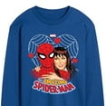 thumbnail image 3 of Marvel Spider-Man - Mary Jane Valentine - Men's Long Sleeve Graphic T-Shirt, 3 of 5