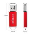USB Drive 4GB Exmapor USB 2.0 Memory Sticks Bulk Storage Jump Drives 5