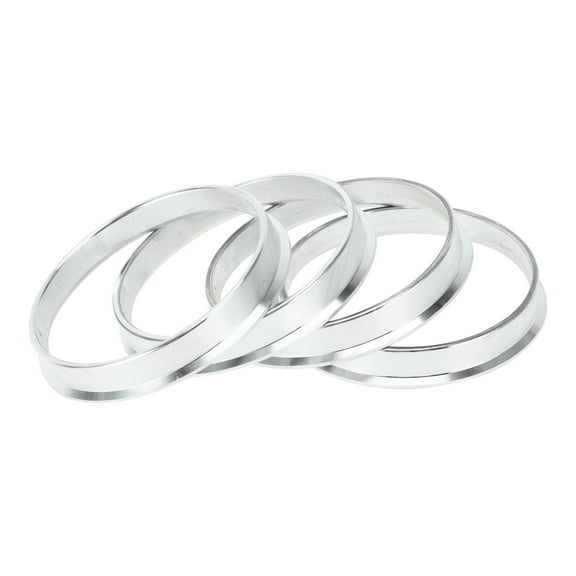 Unique Bargains Hub Centric Rings, 60.1mm ID to 64.1mm OD Vehicle Wheel Hubrings Aluminum Alloy, 4 Pcs
