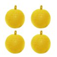 thumbnail image 1 of Toystoory 4 unids/set atrapamoscas en forma de fruta sin energía y fácil operación para exteriores trampa para moscas resistente al desgaste Jardín y Patio amarillo 1, 1 of 6
