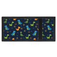thumbnail image 4 of CHAQLIN Polyester Kids Trifold Wallet with Large Capacity Foldable Trifold Card Wallet for Outdoor, Cute Cartoon Dinosaur Print Trifold Money Bag, 4 of 7