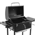 thumbnail image 4 of Royal Gourmet Corp Royal Gourmet 24-inch Charcoal BBQ Grill, Black, 4 of 8