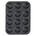 thumbnail image 1 of RYRDWP 4/6/9/12 Cup Cake Mould Muffin Pan Non-Stick Baking Pans Easy To Clean, 1 of 1