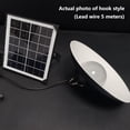 thumbnail image 3 of Solar Powered Outdoor Chandelier with Remote Control Timing Function for Patio Umbrella Garden Party and Beach Camping, 3 of 6