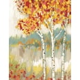 thumbnail image 2 of Selkirk, Edward 26x32 White Modern Wood Framed Museum Art Print Titled - Forest Edge I, 2 of 4