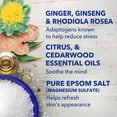 thumbnail image 5 of Dr Teal's Stress Relief Foaming Bath with Epsom Salt, Ginseng & Ginger Essential Oils, 34 fl oz, 5 of 10