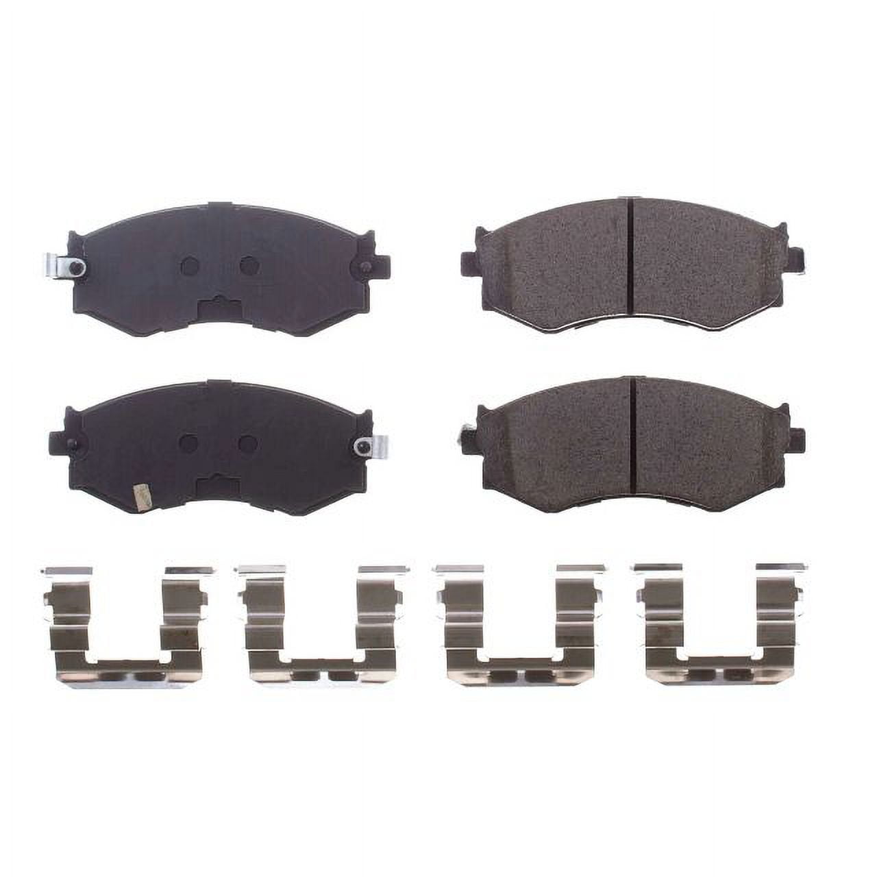 Power Stop Front Z17 Evolution Ceramic Brake Pads with Hardware 17-485