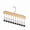 B, variant on Baseball Cap Organizer Wooden Hanger with 10 Clips, Space-Saving Closet Hat Rack, Sturdy Holder for Snapbacks Scarves Jeans Skirts Dorm Apartment Small Space Use