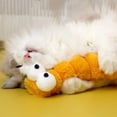 thumbnail image 5 of 14.5" Cat Kicker Caterpillar Toy with Catnip for Indoor Cats, Soft Plush Kick Stick Toy for Kicking, Biting & Wrestling, Interactive Catnip Toys to Reduce Boredom & Promote Exercise Pink, 5 of 5
