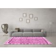 thumbnail image 3 of Ahgly Company Indoor Square Abstract Pink Modern Area Rugs, 3' Square, 3 of 4