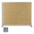 thumbnail image 1 of Marsh Industries Dc-506-0017 60X72 Aluminum Trim Tackable Space Divider - Pacific Vinyl, 1 of 2
