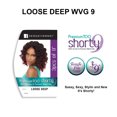 thumbnail image 4 of Sensationnel Premium Too Shorty Human Hair Blend Loose Deep Weaving&nbsp;9"&nbsp;3pcs ( P1B/30 Off Black Auburn ), 4 of 5