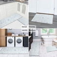 thumbnail image 5 of Pioneer Flower Floral Print Pattern Kitchen Rugs Sets Of 2, Anti Fatigue Non Slip Washable Floor Mats for Kitchen Sink Laundry, 17X30 Inch + 17X47 Inch, 5 of 6