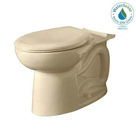 - American Standard 3717A.001.021 Cadet 3 FloWise Right Height Elongated Toilet Bowl Only in Bone