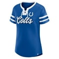 thumbnail image 2 of Women's Fanatics Royal Indianapolis Colts Original State Lace-Up T-Shirt, 2 of 3