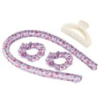 thumbnail image 1 of Heatless Hair Curlers Rollers Cotton Headband Curling Ribbon, 1 of 7