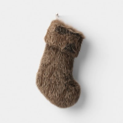 Faux Fur Stocking