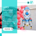 thumbnail image 2 of Ballon à Thème Spatial Fusée 3D Ballon Vaisseau Spatial Ballon pour Décoration de Fête Spatiale, 2 of 8