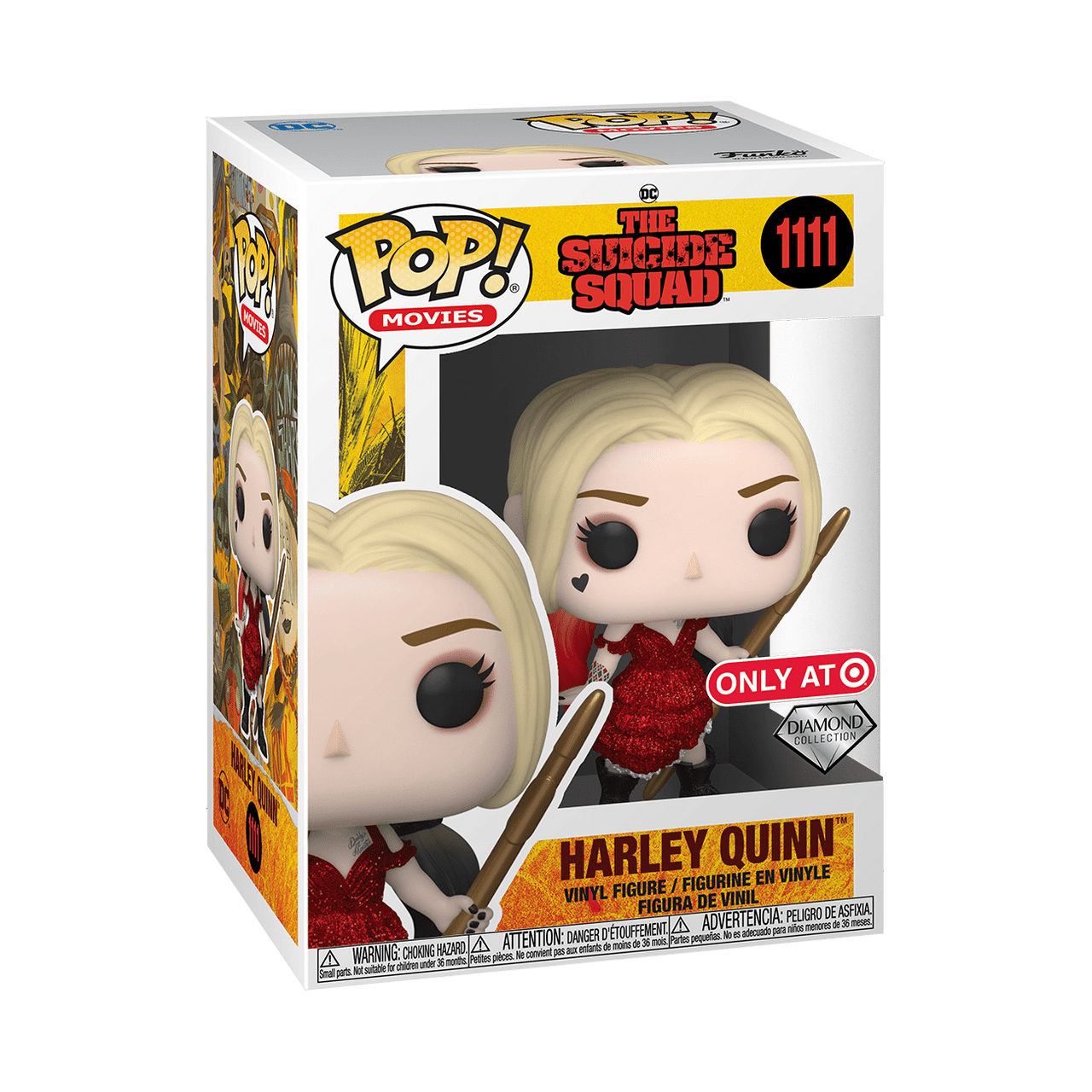 【限定セール！】 Funko POP! [Diamond #1111 Quinn Harley Squad Suicide Movies コレクション