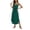 D363/Dark Green, variant on Afdoent Dresses For Women 2026 Sleeveless Solid Color U Neck Dress With Adjustable Drawstring Side Slit Beach To Brunch Vacation Fashion Outfits