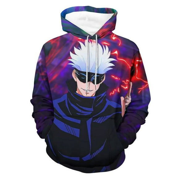 Jujutsu Kaisen Satoru Gojo Hoodie Unisex 3d Novelty Hoodies Graphic Hoodies Pullover Sweatshirts For Men Women Teen M